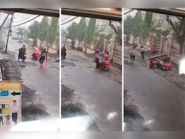 अजमेर में दिनदहाड़े चेन स्नेचिंगः बदमाशों से भिड़ी स्कूटी सवार महिला, वीडियो हो रहा वायरल