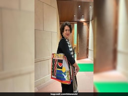 Priyanka Gandhi Takes "Palestine" Bag To Parliament, BJP MP Reacts Priyanka Gandhi Takes "Palestine" Bag To Parliament, BJP MP Reacts