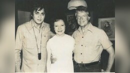 Sunil Dutt And US Ex-President Jimmy Carter In Throwback Gold. Courtesy, Priya Dutt