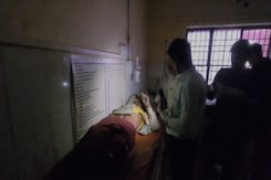 Doctors Treat Accident Victims Under Cell Phone Light At UP Health Centre Doctors Treat Accident Victims Under Cell Phone Light At UP Health Centre