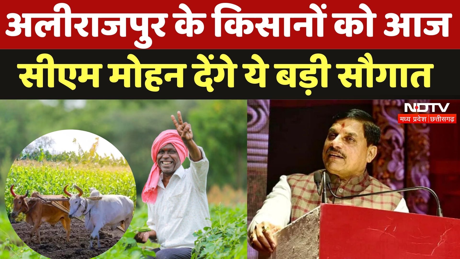 CM Mohan Alirajpur Visit: अलीराजपुर के Farmers के लिए खुशखबरी, CM देंगे करोड़ों की सौगात