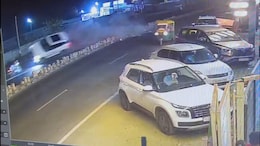 Creta SUV Driven By Drunk Man Jumps Divider, Crashes Into Scooter, 2 Dead