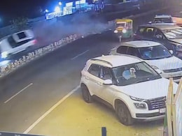 Creta SUV Driven By Drunk Man Jumps Divider, Crashes Into Scooter, 2 Dead Creta SUV Driven By Drunk Man Jumps Divider, Crashes Into Scooter, 2 Dead