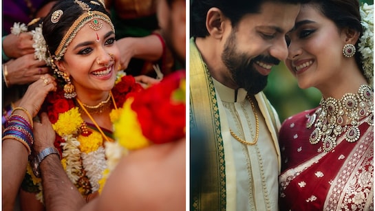 Keerthy Suresh Wedding: Keerthy Reveals First Official Wedding Photos