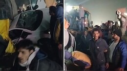 दौसा में बड़ा हादसा: मेहंदीपुर बालाजी से आ रही कार पर पलटा कंटेनर, तीन लोगों की मौत