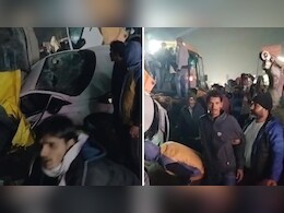 दौसा में बड़ा हादसा: मेहंदीपुर बालाजी से आ रही कार पर पलटा कंटेनर, तीन लोगों की मौत
