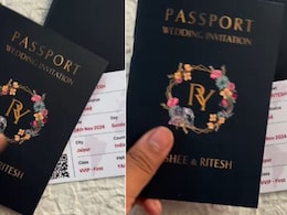 शादी के निमंत्रण की जगह भेज रहे Passport! इंटरनेट पर वायरल हो रहा पासपोर्ट वाला वेडिंग इंविटेशन, देखकर खा जाएंगे धोखा शादी के निमंत्रण की जगह भेज रहे Passport! इंटरनेट पर वायरल हो रहा पासपोर्ट वाला वेडिंग इंविटेशन, देखकर खा जाएंगे धोखा