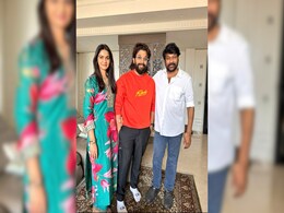 Allu Arjun Visits Chiranjeevi's Home A Day After Being Granted Interim Bail Allu Arjun Visits Chiranjeevi's Home A Day After Being Granted Interim Bail