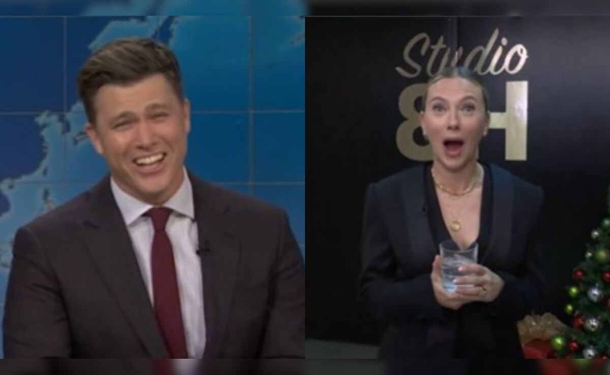 Scarlett Johansson Shocked by Husband Colin Jost's SNL Jokes - News Directory 3