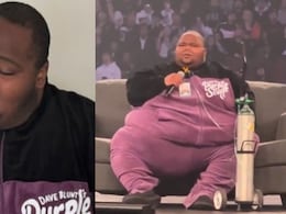 Watch: Fans Worried As Dave Blunts Performs Sitting On Couch, Hooked To Oxygen Tank Watch: Fans Worried As Dave Blunts Performs Sitting On Couch, Hooked To Oxygen Tank