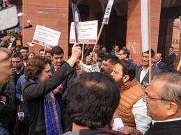 Mega Parliament Protests As Both BJP, Opposition Claim Insult To Ambedkar Mega Parliament Protests As Both BJP, Opposition Claim Insult To Ambedkar