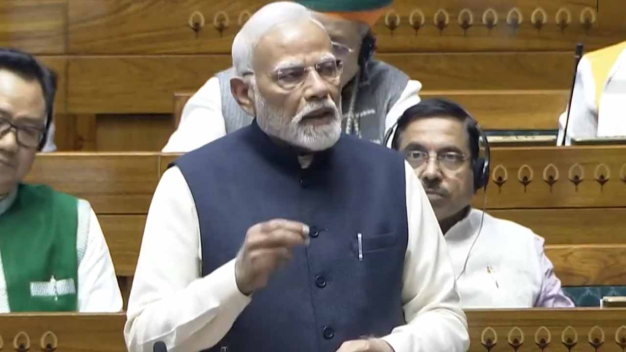 "Nehru Suggested Changing Constitution," Says PM Modi In Parliament