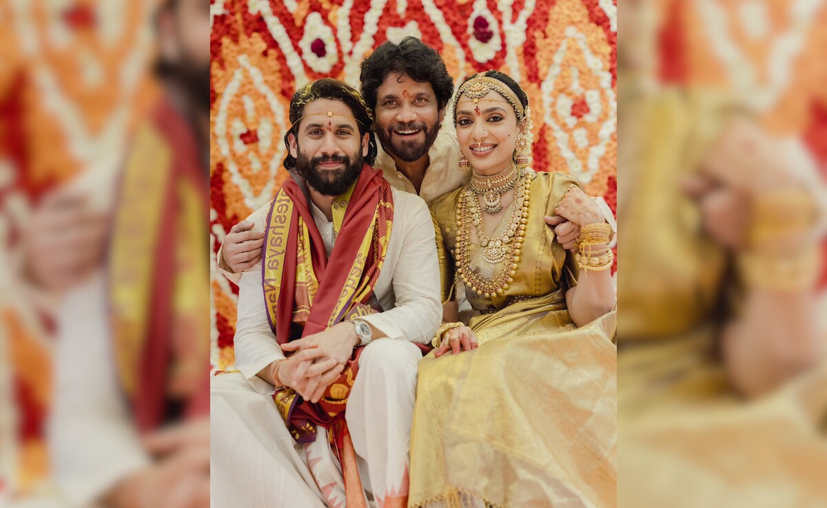 Nagarjuna Shares First Pics From Son Naga Chaitanya's Wedding: "Dear Sobhita, You've Brought So Much Happiness..."