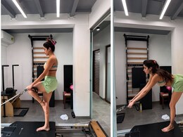 5 Pilates Exercises To Improve Balance As Seen In Janhvi Kapoor's Workout Routine 5 Pilates Exercises To Improve Balance As Seen In Janhvi Kapoor's Workout Routine