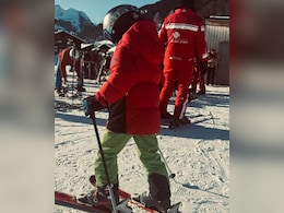 Inside Taimur And Jeh's Skiing Adventures In The Swiss Alps. Courtesy, Kareena Kapoor Inside Taimur And Jeh's Skiing Adventures In The Swiss Alps. Courtesy, Kareena Kapoor