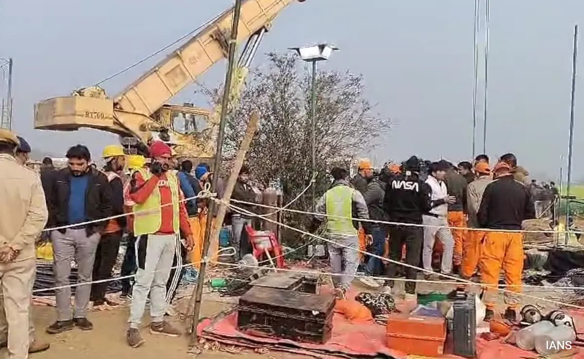 96 Hours Later, Girl Remains Trapped In Borewell, Rain Hinders Rescue Efforts