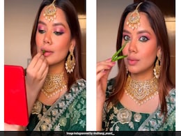 Delhi Influencer Uses Green Chillies As 'Lip Plumper' In Bizarre Beauty Hack, Internet Baffled Delhi Influencer Uses Green Chillies As 'Lip Plumper' In Bizarre Beauty Hack, Internet Baffled