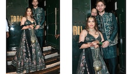 Aaliyah Kashyap And Shane Gregoire Are Twinning And Winning In Matching Green Outfits For Their Pre-Wedding Festivities