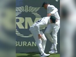 IND vs AUS, 3rd Test: स्टीव स्मिथ के धक्के से जमीन पर धड़ाम से गिरे उस्मान ख्वाजा, VIDEO