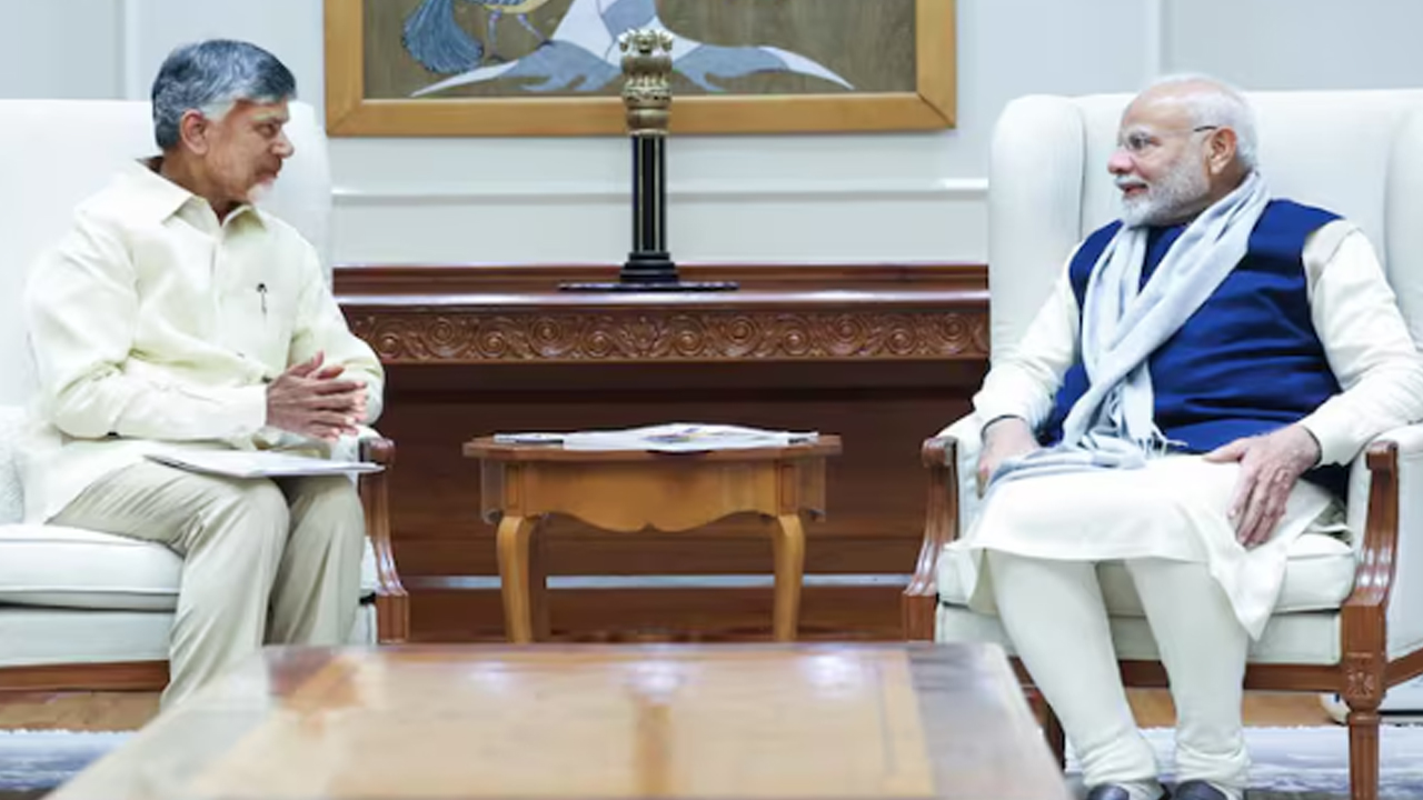 Andhra Pradesh Chief Minister Meets PM Modi, Discusses Development Projects