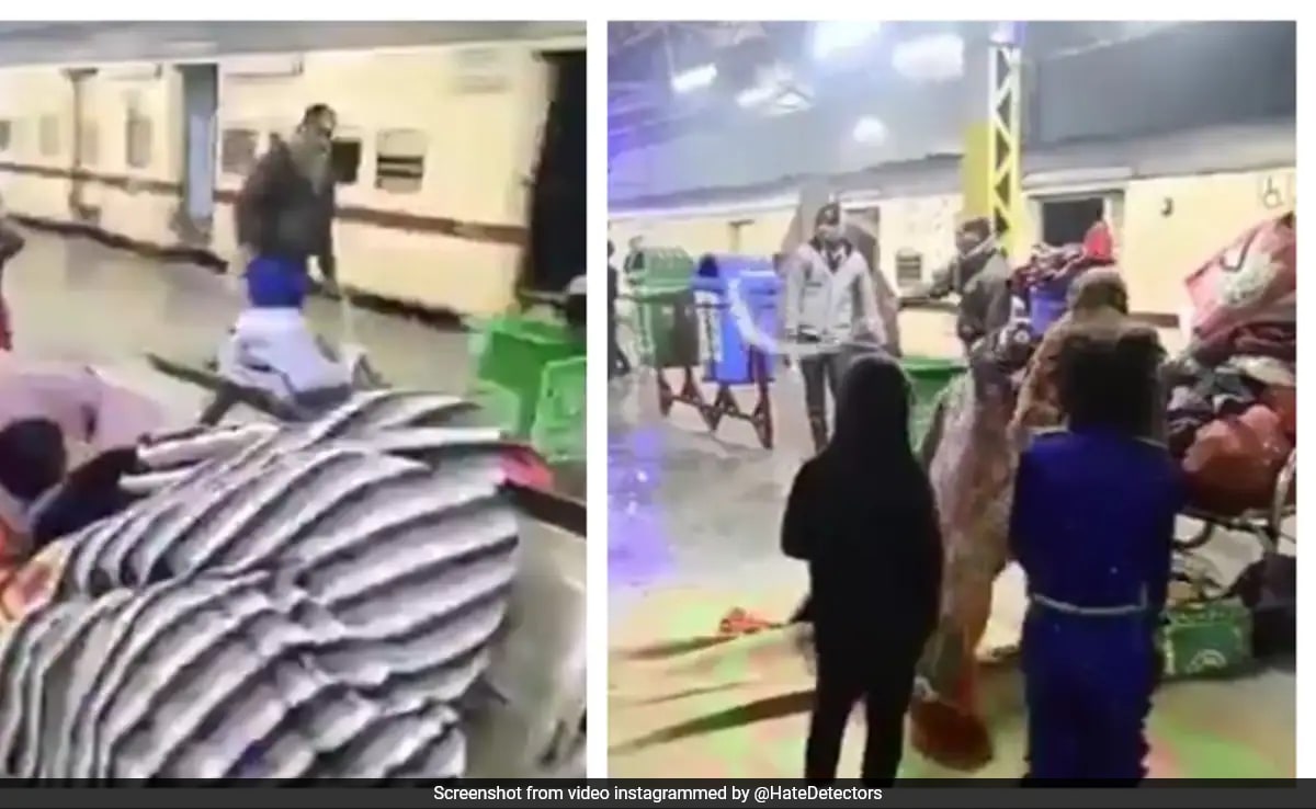 Viral Video Shows Passengers Doused With Water On Platform, Indian Railways Responds