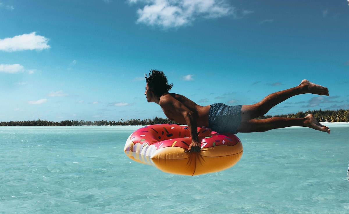 Beach often prompts you to revel in the present Beach often prompts you to revel in the present