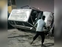 Man Dies As Car Plunges Into Sea While Reversing At Chennai Port Man Dies As Car Plunges Into Sea While Reversing At Chennai Port