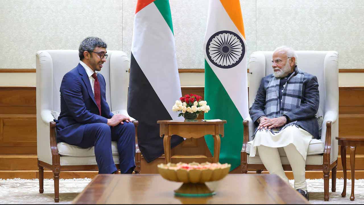 PM Modi, UAE Foreign Minister Discuss India-Middle East-Europe Corridor