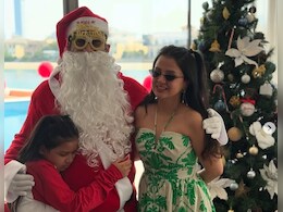 MS Dhoni: क्रिसमस पर सेंटा क्लॉस बने धोनी, पत्नी साक्षी ने सोशल मीडिया पर शेयर की फोटो