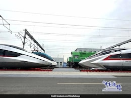 China Unveils World's Fastest High-Speed Train Prototype China Unveils World's Fastest High-Speed Train Prototype