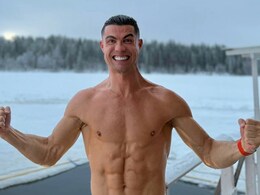 Watch: Cristiano Ronaldo Takes Dip In Freezing Pool On Finland Vacation, Video Clocks 213 Million Views Watch: Cristiano Ronaldo Takes Dip In Freezing Pool On Finland Vacation, Video Clocks 213 Million Views