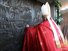 Pope Francis Opens Special 'Holy Door' For Catholic Jubilee At Rome Prison Pope Francis Opens Special 'Holy Door' For Catholic Jubilee At Rome Prison