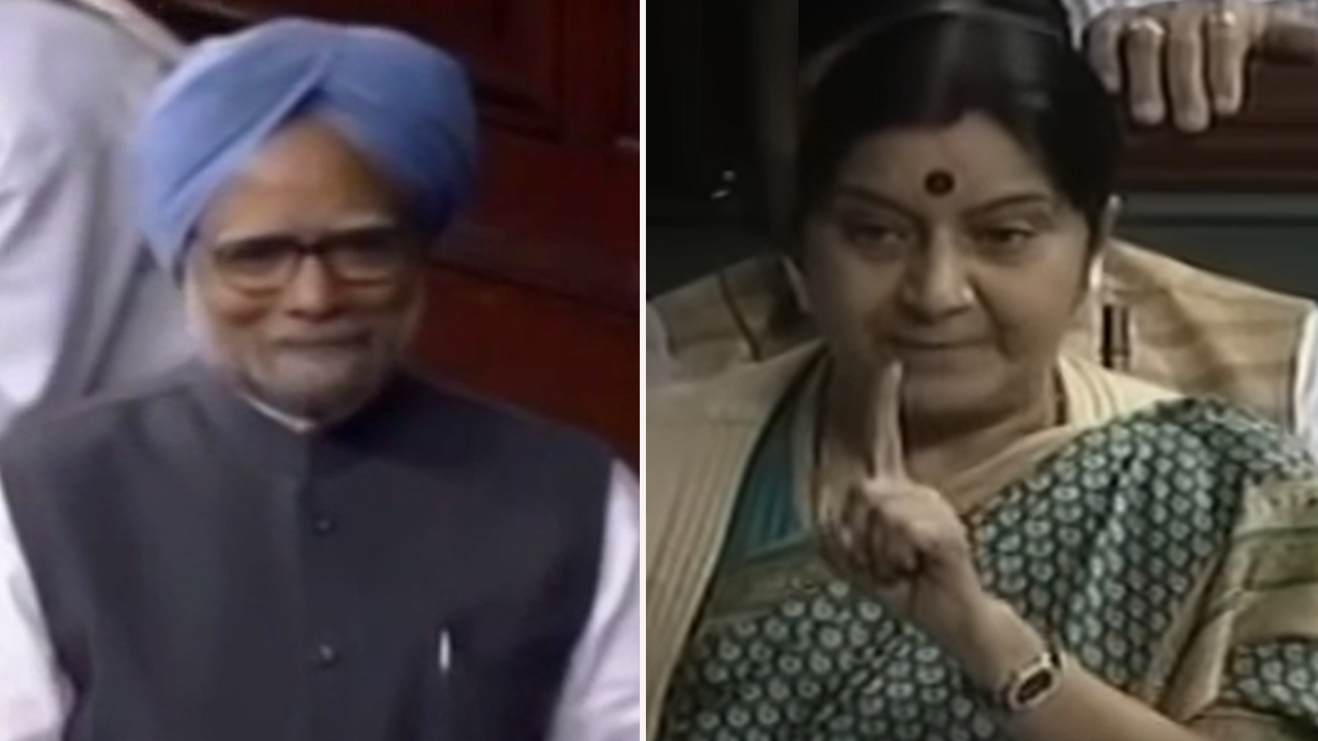 When Manmohan Singh Recited Iqbal To Counter Sushma Swaraj's Poetic Attack