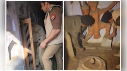 उत्तरप्रदेशातील संभलमध्ये 30 वर्षांनी उघडलं मंदिराचं दार, शिवलिंग सापडलं; जय श्रीरामची घोषणाबाजी