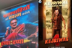 AAP vs BJP: <i>Pushpa 2</i> Inspired Poster War Heats Up AAP vs BJP: <i>Pushpa 2</i> Inspired Poster War Heats Up