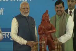 PM Modi Lays Foundation For Ken-betwa River Link Project In Madhya Pradesh PM Modi Lays Foundation For Ken-betwa River Link Project In Madhya Pradesh