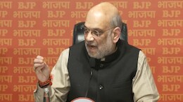 'काँग्रेस संविधानविरोधी पक्ष, अनेकदा आंबेडकरांचा अपमान केला', अमित शाहांनी दिलं उत्तर