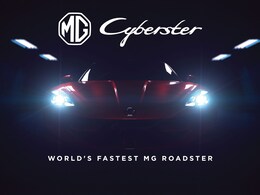 MG Cyberster Sportscar To Go On Sale In India In 2025 Via MG Select