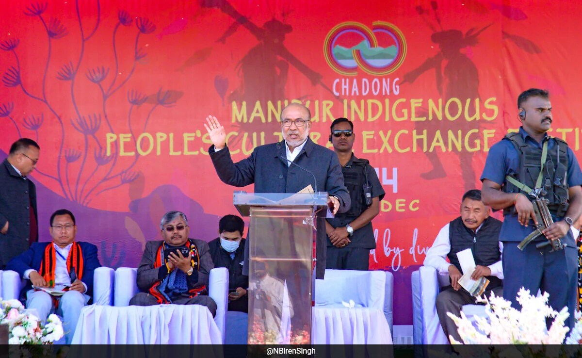 "Critical Period For Indigenous People...": Biren Singh At 'Manipur United by Diversity' Festival