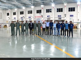 Adani Defence Delivers 2nd Drishti-10 Drone To Navy For Maritime Security Adani Defence Delivers 2nd Drishti-10 Drone To Navy For Maritime Security