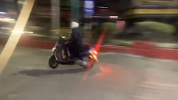 Massive Speed Breaker Turns Nightmare, Throws Rider Off His Scooter In Dehradun