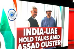 India-UAE Hold Talks Amid Syria's Assad Ouster India-UAE Hold Talks Amid Syria's Assad Ouster