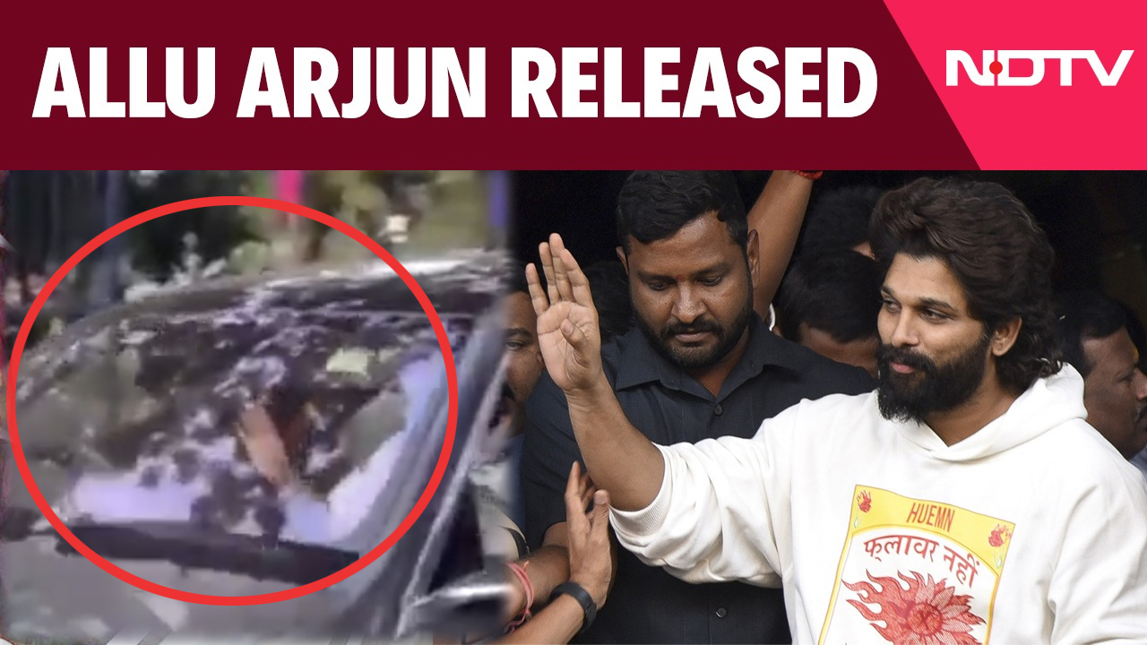 Allu Arjun, Arrested After 'Pushpa 2' Screening Stampede, Released From Jail