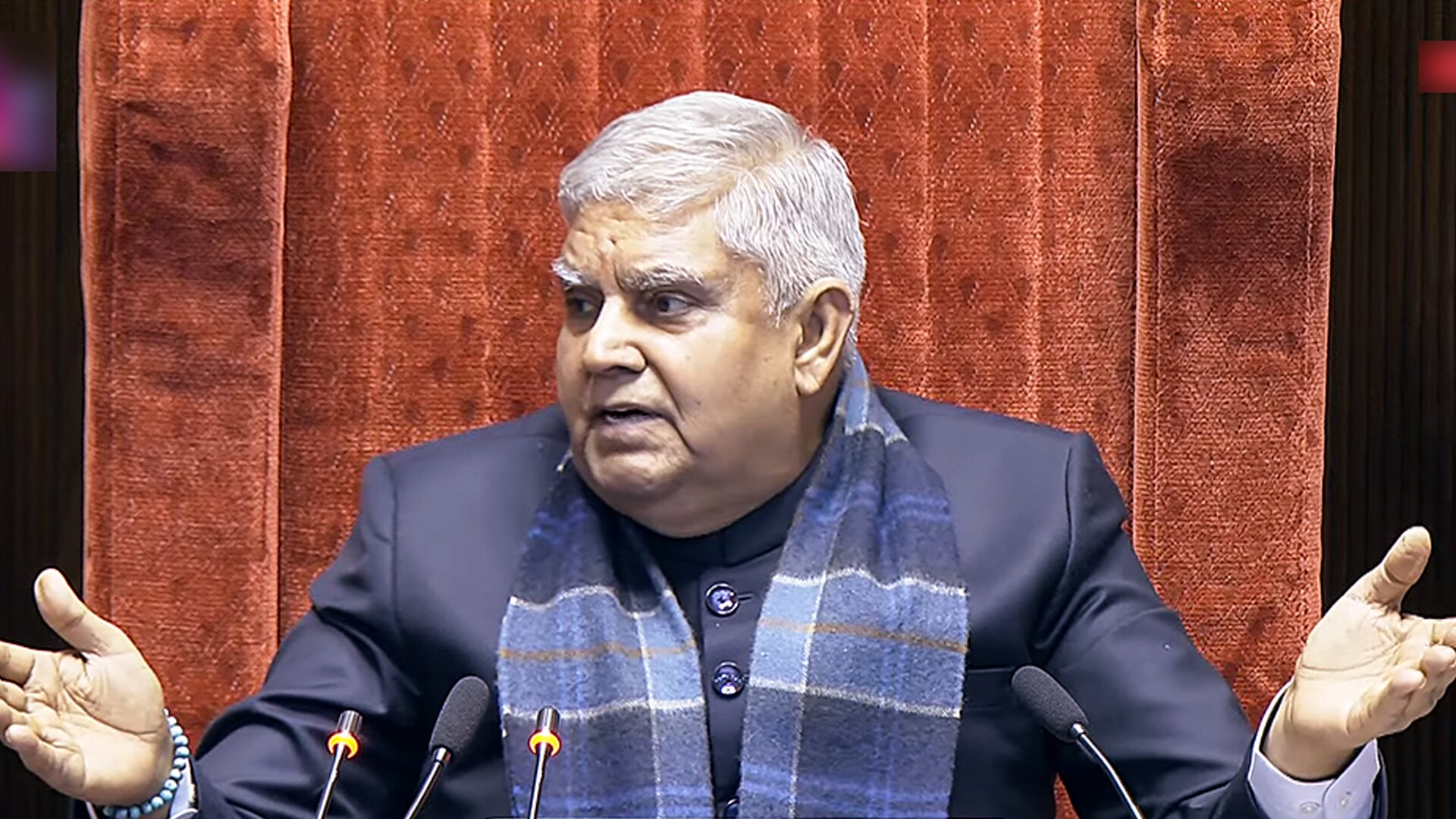 Opposition Moves No-Confidence Vote Against Rajya Sabha Chairperson Jagdeep Dhankhar