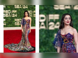Shraddha Kapoor Lives And Dresses Colourfully In This Falguni Shane Peacock Gown Shraddha Kapoor Lives And Dresses Colourfully In This Falguni Shane Peacock Gown