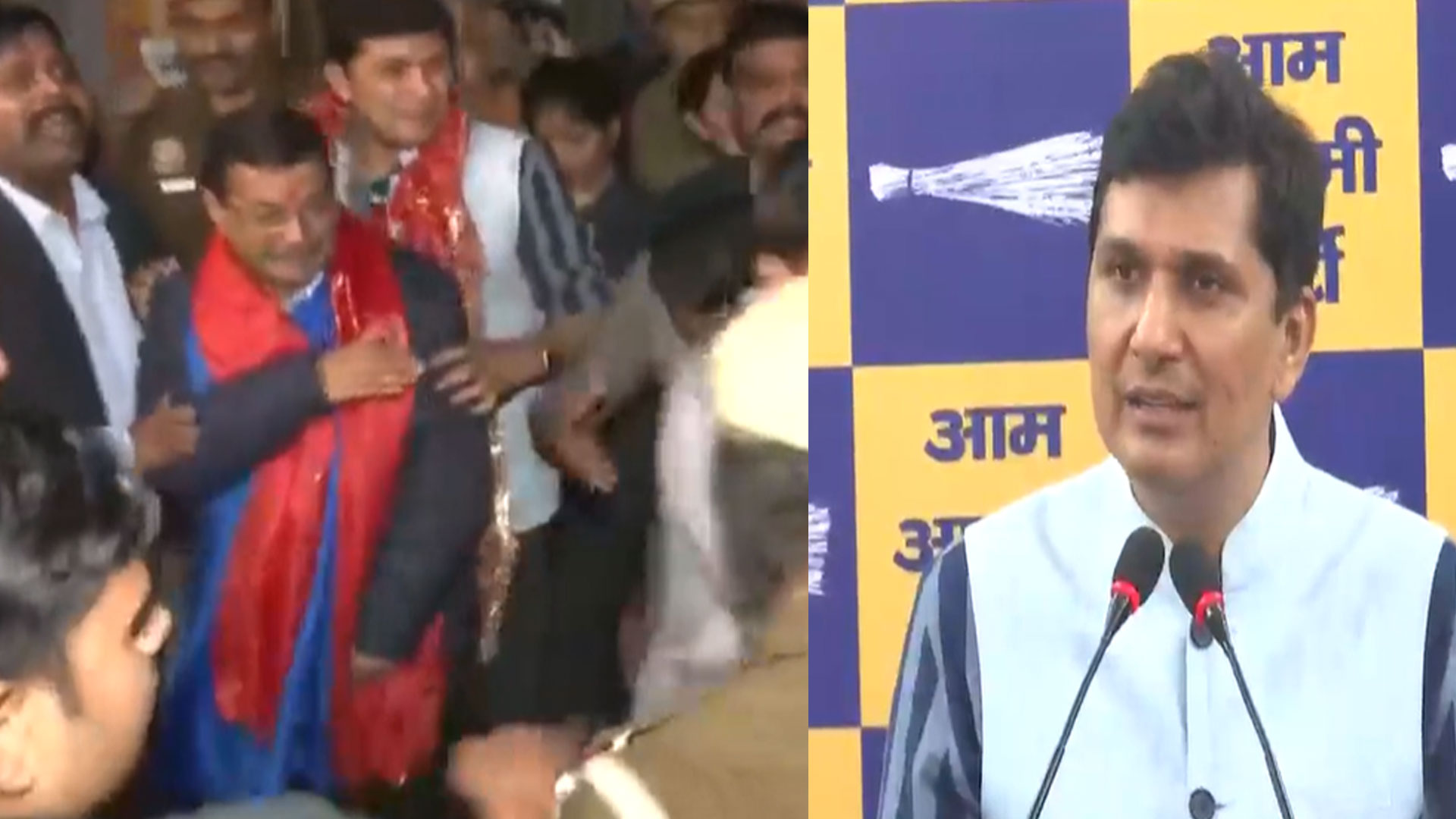 Arvind Kejriwal Attacked In Delhi, AAP Blames BJP