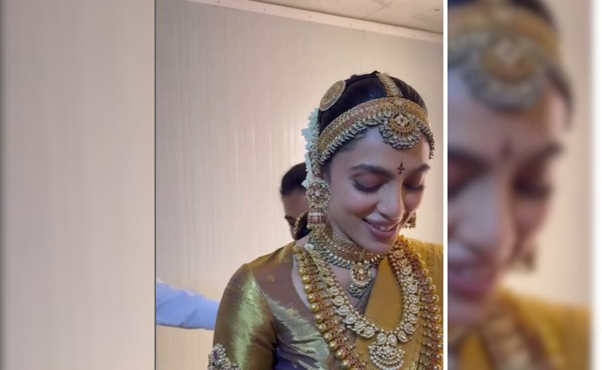 Unseen Video Where Bride Sobhita Dhulipala Went From “Feeling Shy” To Dancing Mode