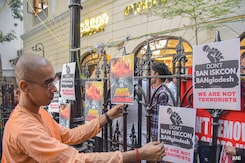 ISKCON Alleges Temples And Center Torched In Dhaka ISKCON Alleges Temples And Center Torched In Dhaka
