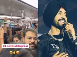 कॉन्सर्ट से निकल बेंगलुरु मेट्रो को बना दिया आफ्टर पार्टी स्पॉट, फैंस ने एक सुर में गाया दिलजीत दोसांझ का गाना..इक कुड़ी