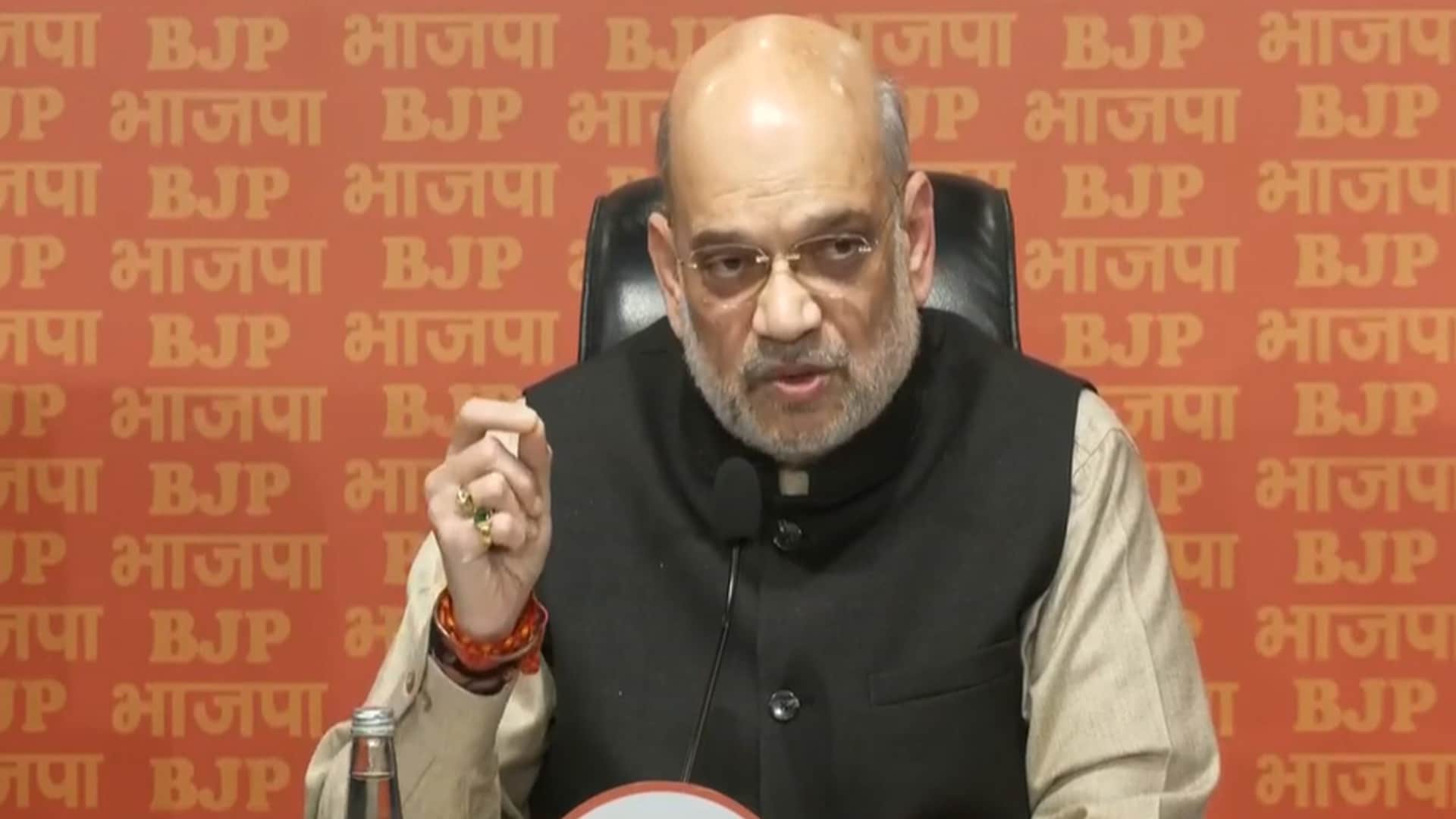 "Congress Anti-Ambedkar Party, Spreading Lies," Says Amit Shah Amid Row